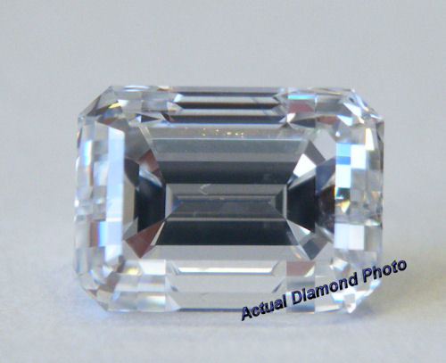 1 ct Emerald Cut Loose Diamond H Color (HPHT Color Treated) ,SI2 Clarity