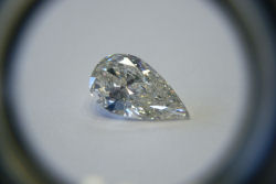 1.58 Clarity Enhanced Pear Shaped Diamond