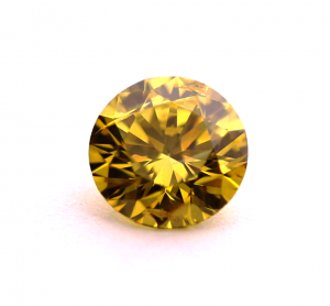 Cushion Cut Loose Diamond (1.14 Ct), GOLD YELLOW (HPHT Color Treated) , VS, IGL Certified