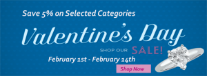 Great Diamond Jewelry Offers for Valentine's Day