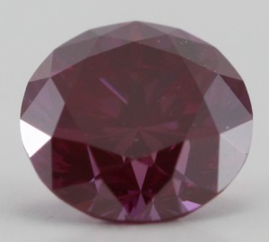 Natural Vivid Fancy Color Purple 1.30 VS1 Clarity Round Cut Diamond