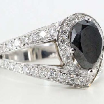 Black Color Enhanced Diamond Jewelry