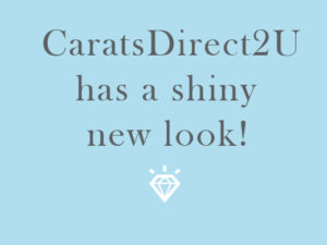 Announcement of new look to CaratsDirect2u
