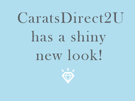Announcement of new look to CaratsDirect2u