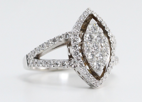 Marquise diamond hot sale setting ideas