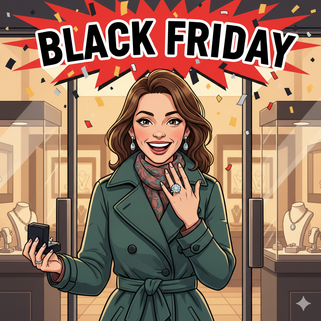 Why Now is the Time to Shine: Shopping for Diamonds on Black Friday & Cyber Monday
